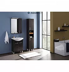 Тумба венге 59,4 см Aquanet Донна 00168941