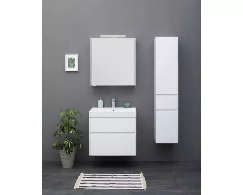 Заказать Тумба белый глянец 69,5 см Aquanet Бруклин 00203959 в магазине сантехники Santeh-Crystal.ru
