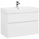 Тумба белый глянец 85 см Aquanet Бруклин 00203960 Тумба белый глянец 85 см Aquanet Бруклин 00203960