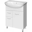 Тумба белый глянец 59 см Cersanit Erica New SU-ERN-ERI60