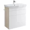 Тумба белый/ясень 64,5 см Cersanit Smart SU-SMA-CA70/Wh