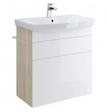 Тумба белый/ясень 64,5 см Cersanit Smart SU-SMA-CA70/Wh