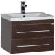 Приобрести Тумба венге 57 см Aquanet Нота 00171484 в магазине сантехники Santeh-Crystal.ru
