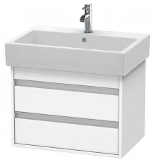 Тумба белый матовый 65 см Duravit Ketho KT662401818