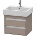 Тумба базальт матовый 55 см Duravit Ketho KT663604343 Тумба базальт матовый 55 см Duravit Ketho KT663604343