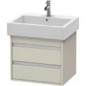 Тумба тауп матовый 55 см Duravit Ketho KT663609191 Тумба тауп матовый 55 см Duravit Ketho KT663609191