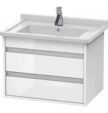 Тумба белый глянец 65 см Duravit Ketho KT664302222