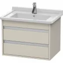 Тумба тауп матовый 65 см Duravit Ketho KT664309191 Тумба тауп матовый 65 см Duravit Ketho KT664309191