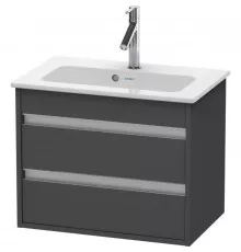 Тумба графит матовый 60 см Duravit Ketho KT645204949