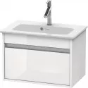 Тумба белый глянец 60 см Duravit Ketho KT642202222 Тумба белый глянец 60 см Duravit Ketho KT642202222