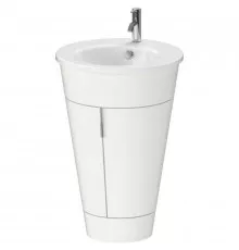 Тумба скандинавский белый шелковисто-матовый 56 см Duravit Starck S1952003939