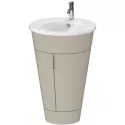 Тумба серо-коричневый шелковисто-матовый 56 см Duravit Starck S1952006060