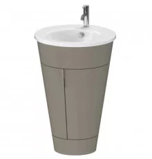 Тумба каменно-серый шелковисто-матовый 56 см Duravit Starck S1952009292