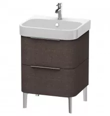 Тумба дуб темный брашированный 57,5 см Duravit Happy D.2 H2637107272