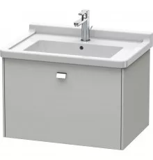 Тумба бетонно-серый матовый 67 см Duravit Brioso BR404101007