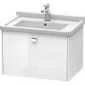 Тумба белый глянец 67 см Duravit Brioso BR404101022 Тумба белый глянец 67 см Duravit Brioso BR404101022