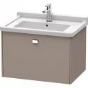 Тумба базальт матовый 67 см Duravit Brioso BR404101043 Тумба базальт матовый 67 см Duravit Brioso BR404101043