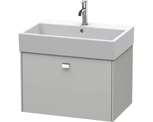Заказать Тумба бетонно-серый матовый 68,4 см Duravit Brioso BR405401007 в магазине сантехники Santeh-Crystal.ru
