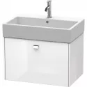 Тумба белый глянец 68,4 см Duravit Brioso BR405401022 Тумба белый глянец 68,4 см Duravit Brioso BR405401022
