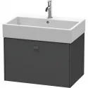 Тумба графит матовый 68,4 см Duravit Brioso BR405404949 Тумба графит матовый 68,4 см Duravit Brioso BR405404949