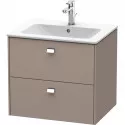 Тумба базальт матовый 62 см Duravit Brioso BR410101043 Тумба базальт матовый 62 см Duravit Brioso BR410101043