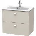 Тумба тауп матовый 62 см Duravit Brioso BR411001091