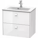 Тумба белый глянец 62 см Duravit Brioso BR411002222 Тумба белый глянец 62 см Duravit Brioso BR411002222