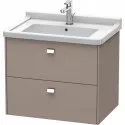 Тумба базальт матовый 67 см Duravit Brioso BR414101043 Тумба базальт матовый 67 см Duravit Brioso BR414101043