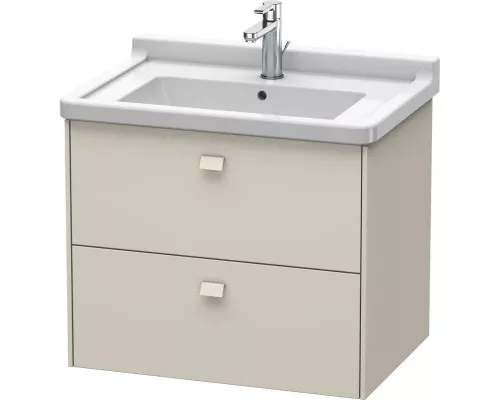 Приобрести Тумба тауп матовый 67 см Duravit Brioso BR414109191 в магазине сантехники Santeh-Crystal.ru