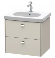 Тумба тауп матовый 62 см Duravit Brioso BR414501091