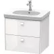 Купить Тумба белый глянец 62 см Duravit Brioso BR414502222 в магазине сантехники Santeh-Crystal.ru