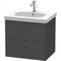 Тумба графит матовый 62 см Duravit Brioso BR414504949 Тумба графит матовый 62 см Duravit Brioso BR414504949