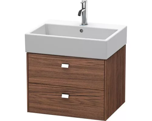 Приобрести Тумба темный орех 58,4 см Duravit Brioso BR415301021 в магазине сантехники Santeh-Crystal.ru