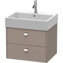 Тумба базальт матовый 58,4 см Duravit Brioso BR415301043 Тумба базальт матовый 58,4 см Duravit Brioso BR415301043