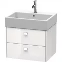 Тумба белый глянец 58,4 см Duravit Brioso BR415302222 Тумба белый глянец 58,4 см Duravit Brioso BR415302222