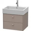 Тумба базальт матовый 58,4 см Duravit Brioso BR415304343 Тумба базальт матовый 58,4 см Duravit Brioso BR415304343