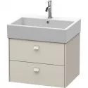Тумба тауп матовый 58,4 см Duravit Brioso BR415309191