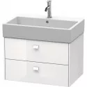 Тумба белый глянец 68,4 см Duravit Brioso BR415402222 Тумба белый глянец 68,4 см Duravit Brioso BR415402222