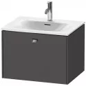 Тумба графит матовый 62 см Duravit Brioso BR421001049 Тумба графит матовый 62 см Duravit Brioso BR421001049