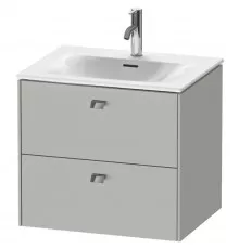 Тумба бетонно-серый матовый 62 см Duravit Brioso BR431001007