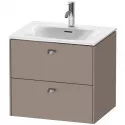 Тумба базальт матовый 62 см Duravit Brioso BR431001043 Тумба базальт матовый 62 см Duravit Brioso BR431001043