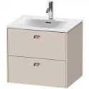 Тумба тауп матовый 62 см Duravit Brioso BR431001091
