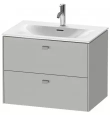 Тумба бетонно-серый матовый 72 см Duravit Brioso BR431100707