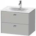 Тумба бетонно-серый матовый 72 см Duravit Brioso BR431101007