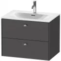 Тумба графит матовый 72 см Duravit Brioso BR431101049 Тумба графит матовый 72 см Duravit Brioso BR431101049