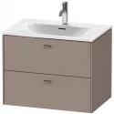 Тумба базальт матовый 72 см Duravit Brioso BR431104343 Тумба базальт матовый 72 см Duravit Brioso BR431104343