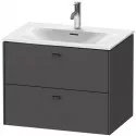 Тумба графит матовый 72 см Duravit Brioso BR431104949 Тумба графит матовый 72 см Duravit Brioso BR431104949