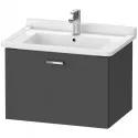 Тумба графит матовый 65 см Duravit XBase XB603504949 Тумба графит матовый 65 см Duravit XBase XB603504949
