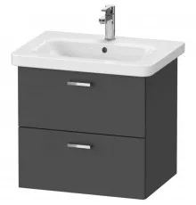 Тумба графит матовый 58 см Duravit XBase XB619504949