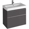 Тумба темно-серый матовый 74 см Geberit iCon 841376000